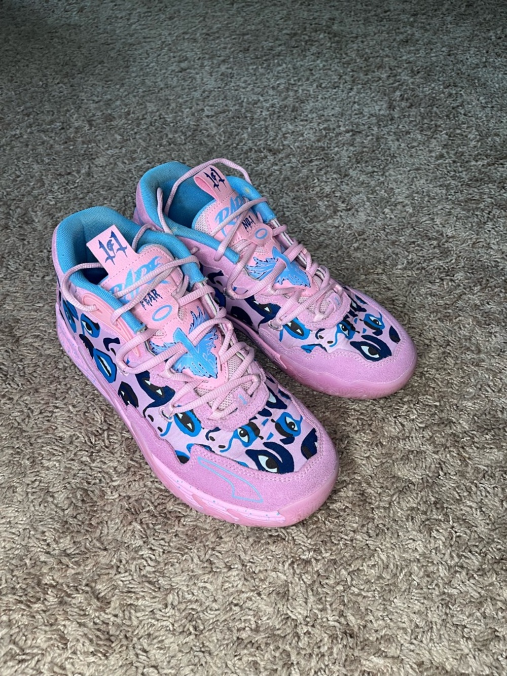Puma LaMelo Ball MB.03 KidSuper Men’s 9.5/Women’s Size 11 - Picture 4 of 14